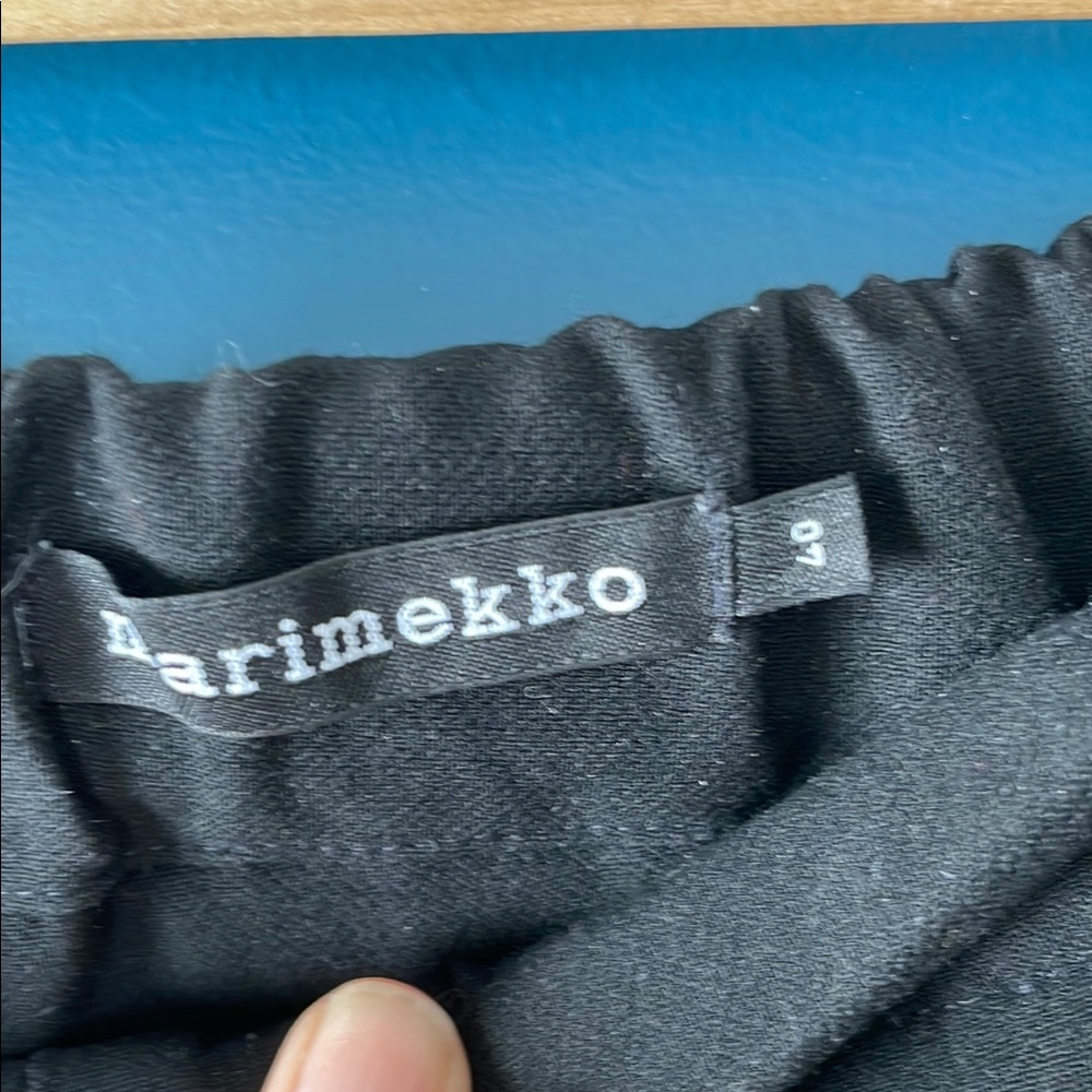 Marimekko Black Boot Cut Pants - Picture 2 of 6